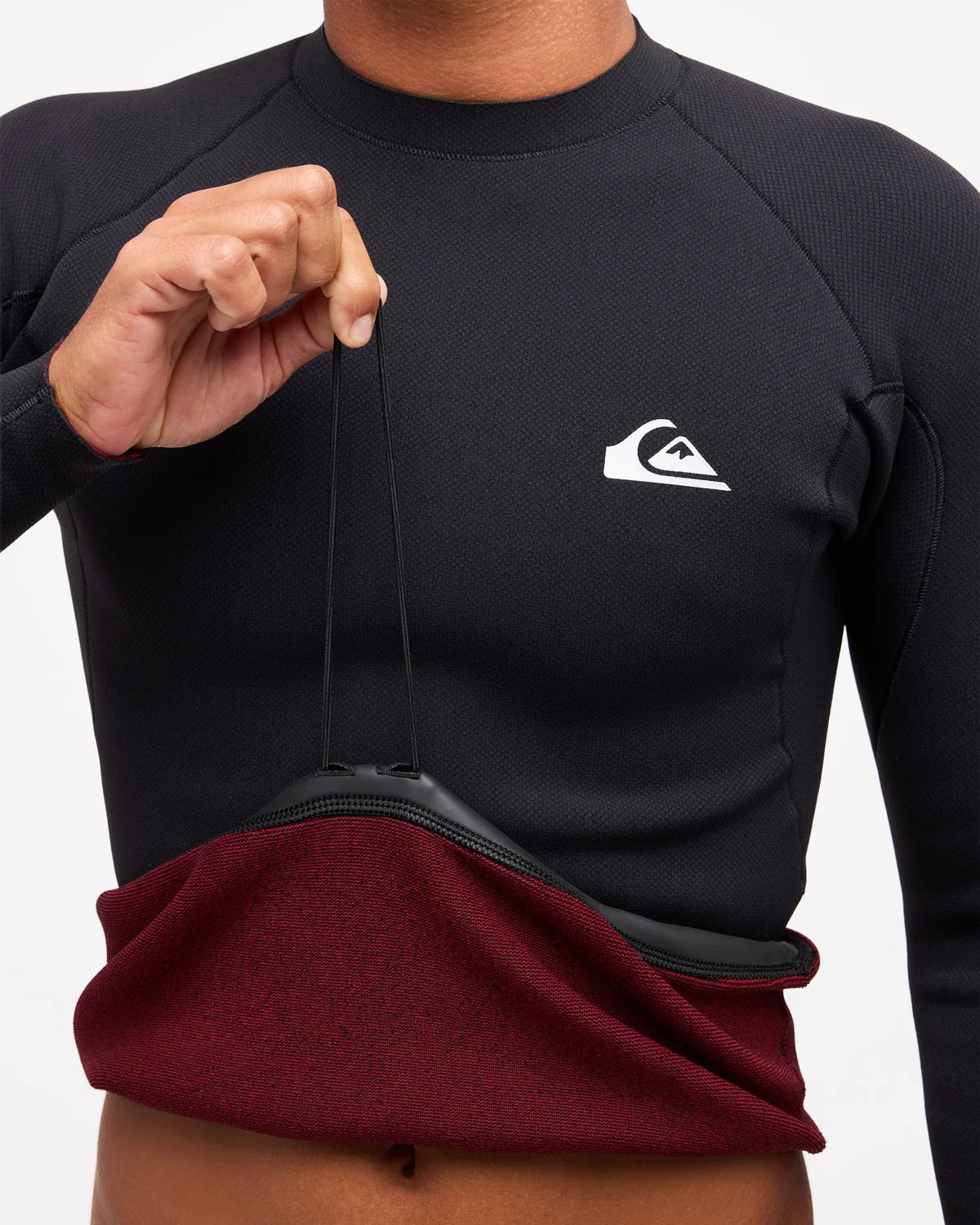 Quiksilver Mens Highline 1.5mm Wetsuit Top - Black