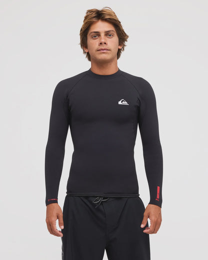 Quiksilver Mens Highline 1.5mm Wetsuit Top - Black