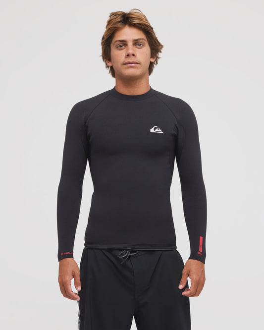 Quiksilver Mens Highline 1.5mm Wetsuit Top - Black