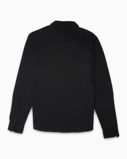 Staple Hurley Mens Long Sleeve Shirt - Black
