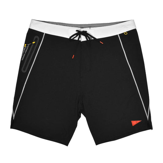 Florence F1 Zero Boardshort - Black/White