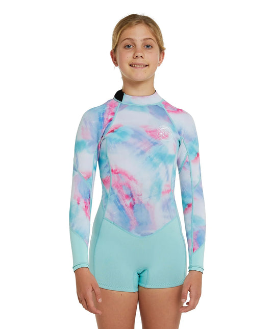 GIRLS BAHIA BZ LS MID SPRING 2MM - WAVEDYE