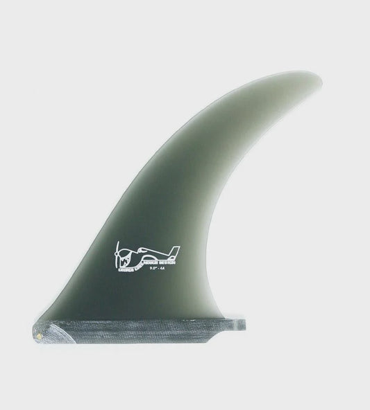 True Ames Greenough 4A 8.5" Single Fin - Smoke
