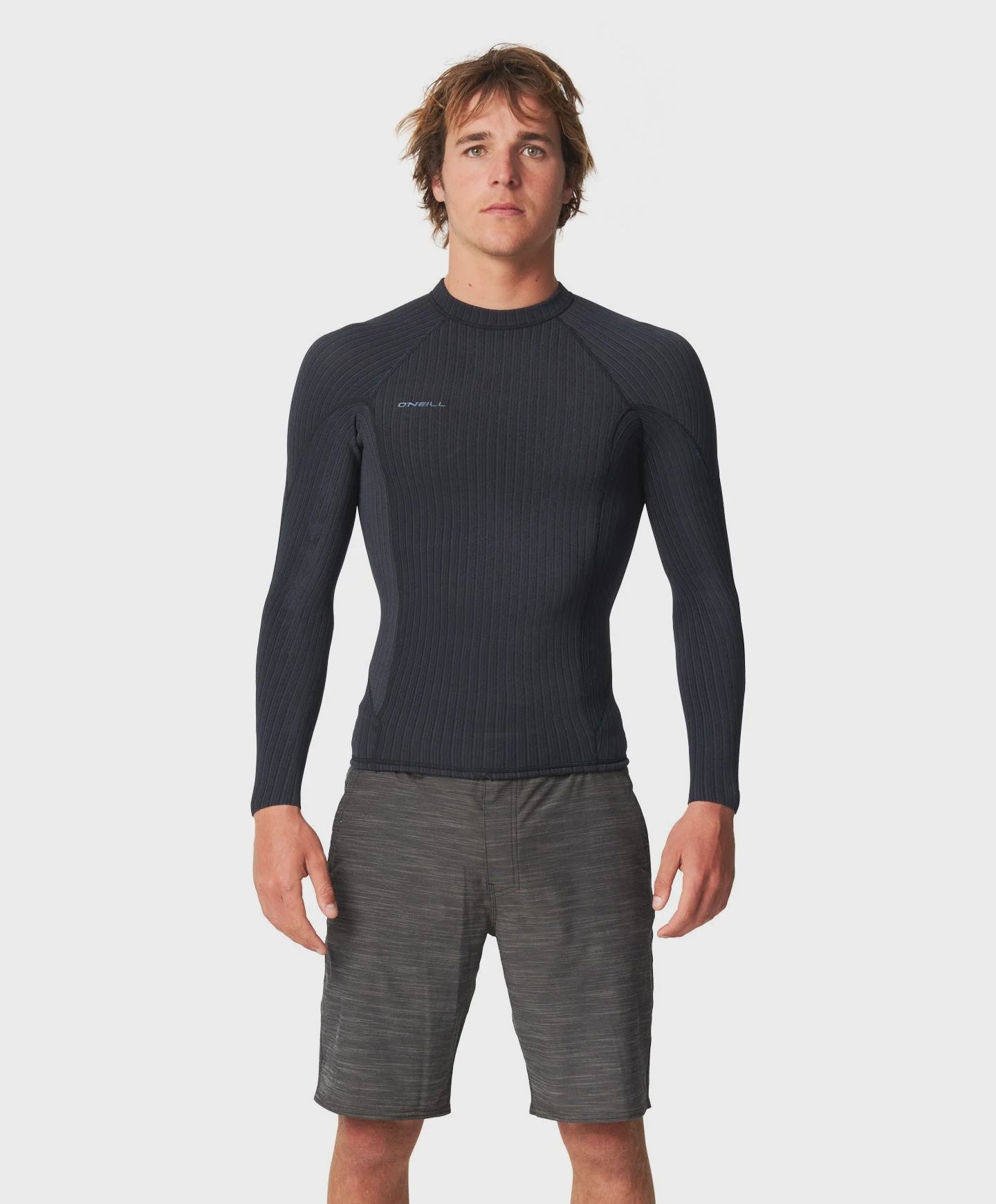 O'neill HyperX 1.5mm Long Sleeve Wetsuit Top - Black