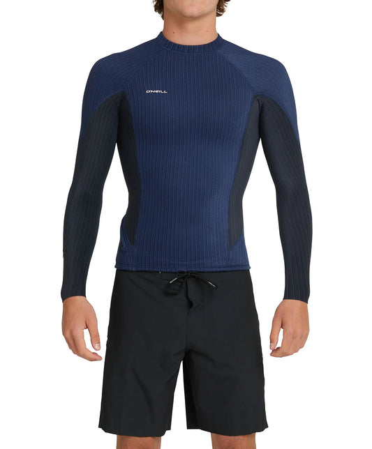 HYPERFREAK TB3X LS CREW 1.5MM - NAVY/BLACK
