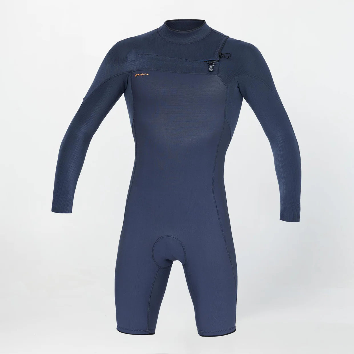 O'neill HyperFreak 2mm Long Sleeve Chest Zip Springsuit Wetsuit - Gunmetal