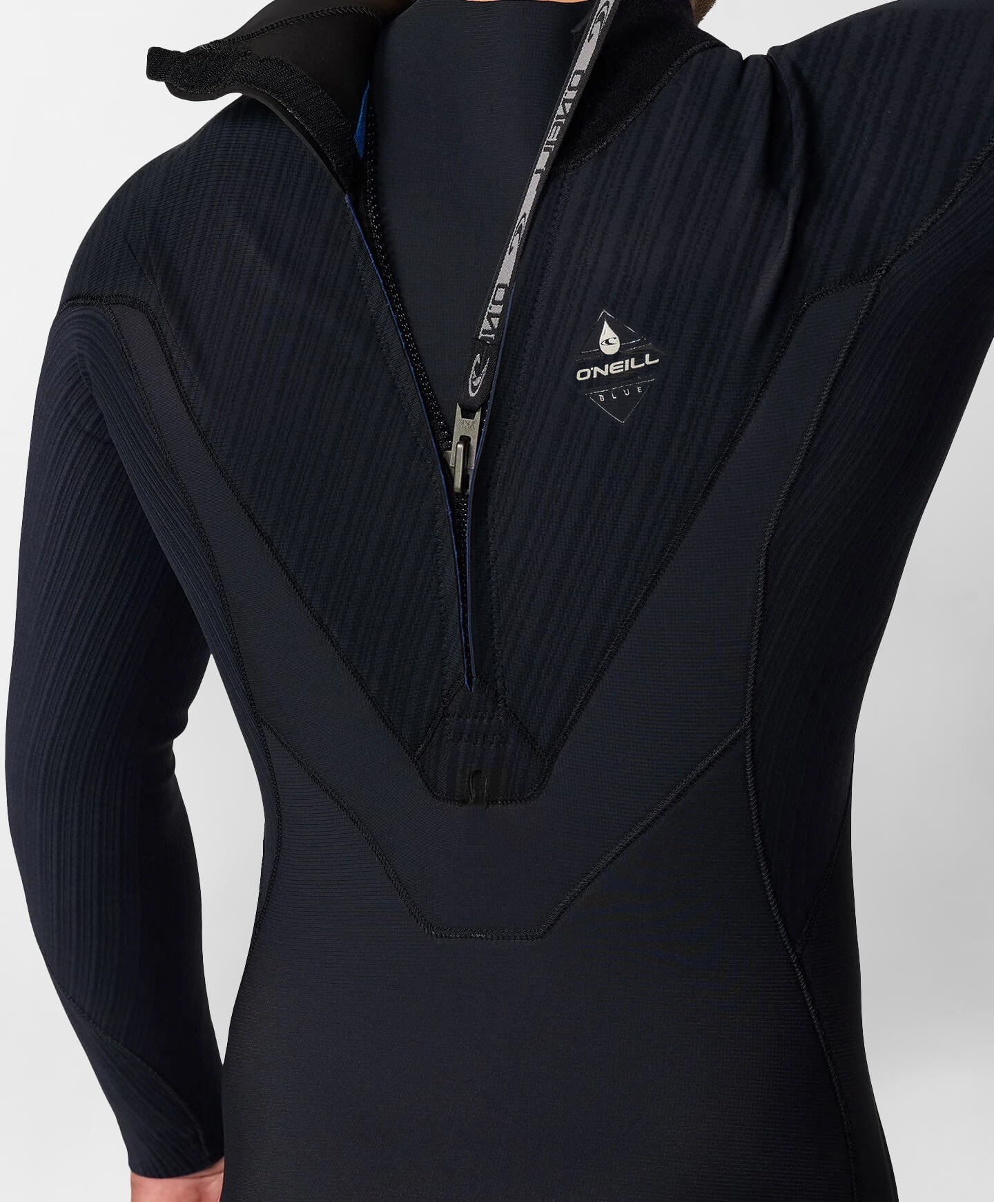Boy's HyperFreak 3/2+ Steamer Back Zip Wetsuit - Black