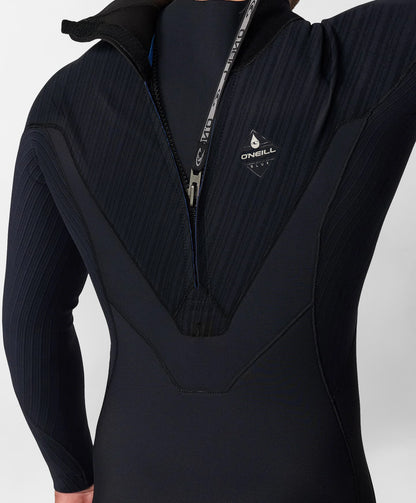 Boy's HyperFreak 3/2+ Steamer Back Zip Wetsuit - Black