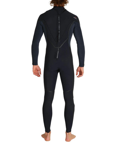 Men's HyperFire 3/2mm Steamer Back Zip Wetsuit - Black