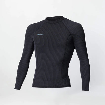 O'neill HyperX 1.5mm Long Sleeve Wetsuit Top - Black