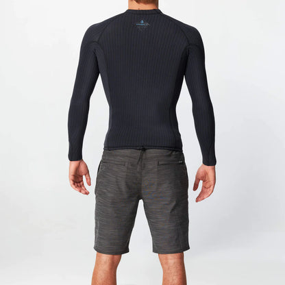 O'neill HyperX 1.5mm Long Sleeve Wetsuit Top - Black