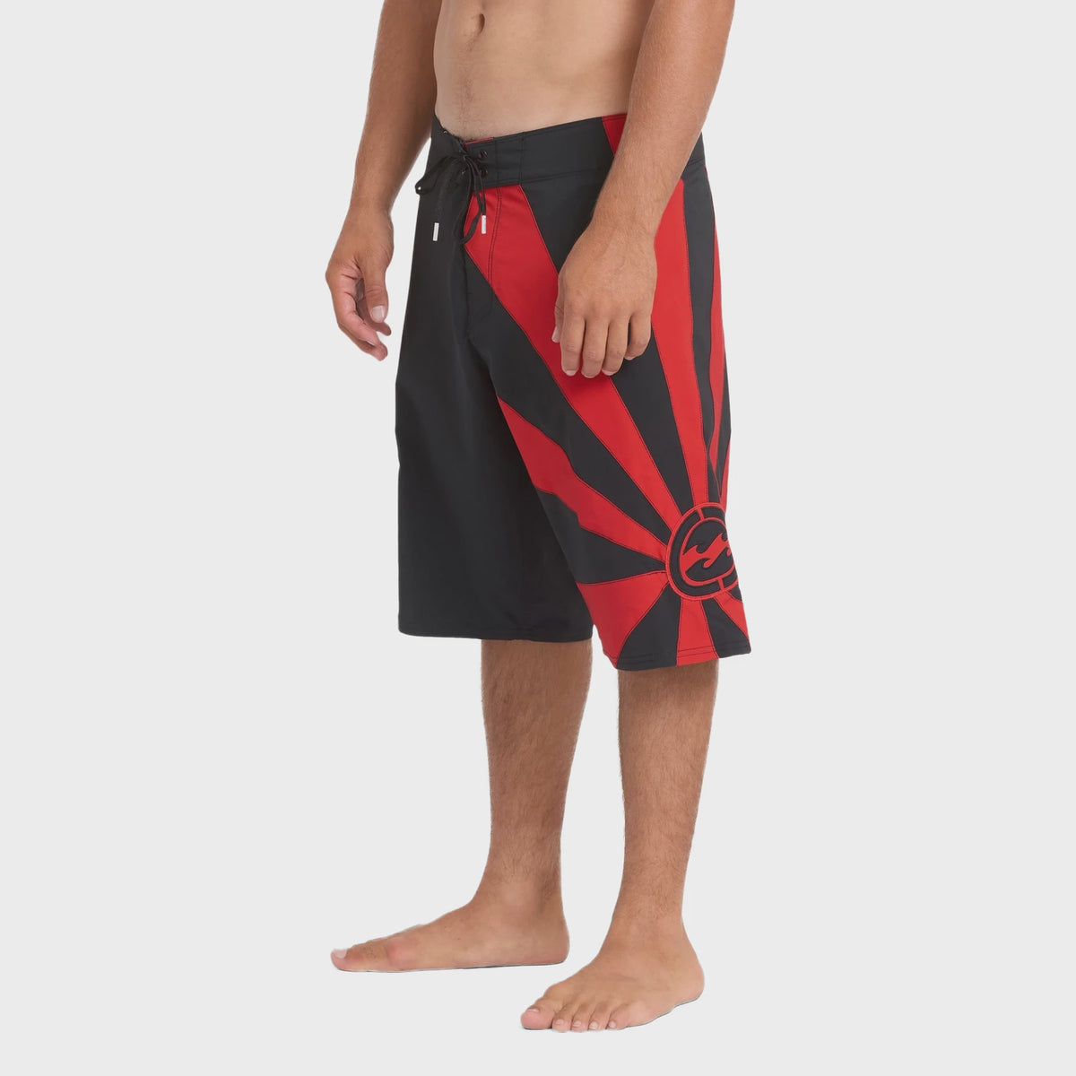 Billabong Mens A.I. Rising Sun Pro 22" Boardshort - Black Red