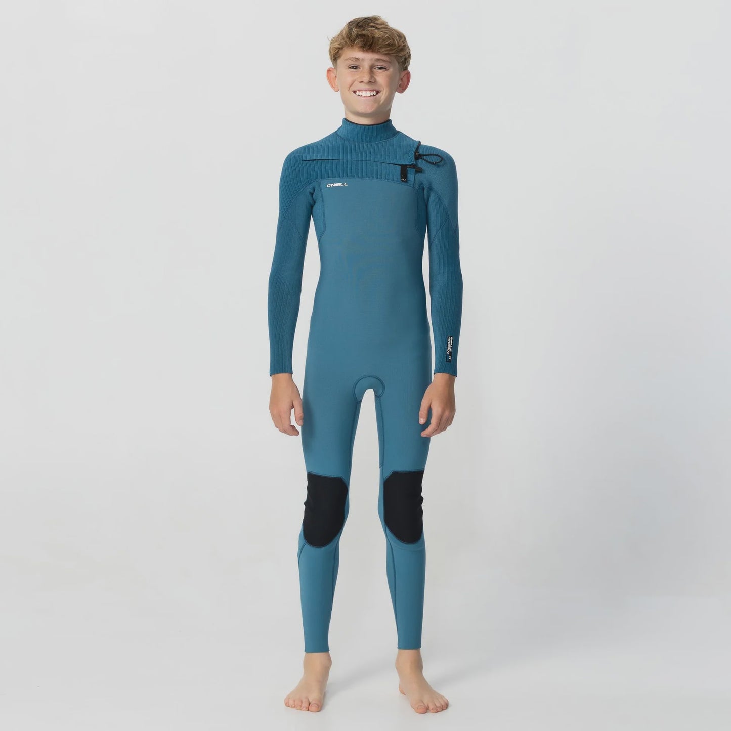 O'neill Kid's HyperFreak 3/2+ Steamer Chest Zip - Blue Haze