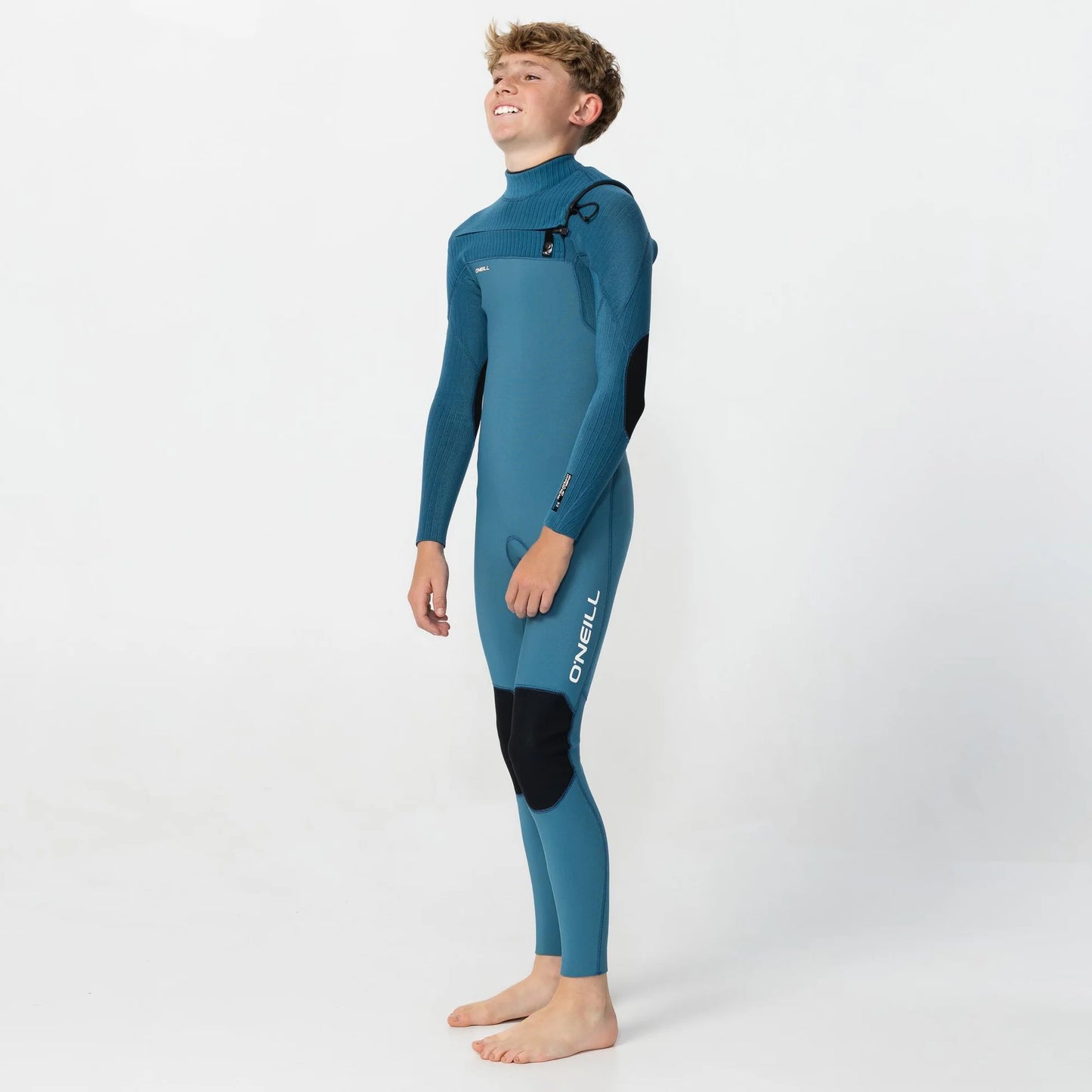 O'neill Kid's HyperFreak 3/2+ Steamer Chest Zip - Blue Haze