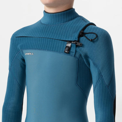O'neill Kid's HyperFreak 3/2+ Steamer Chest Zip - Blue Haze