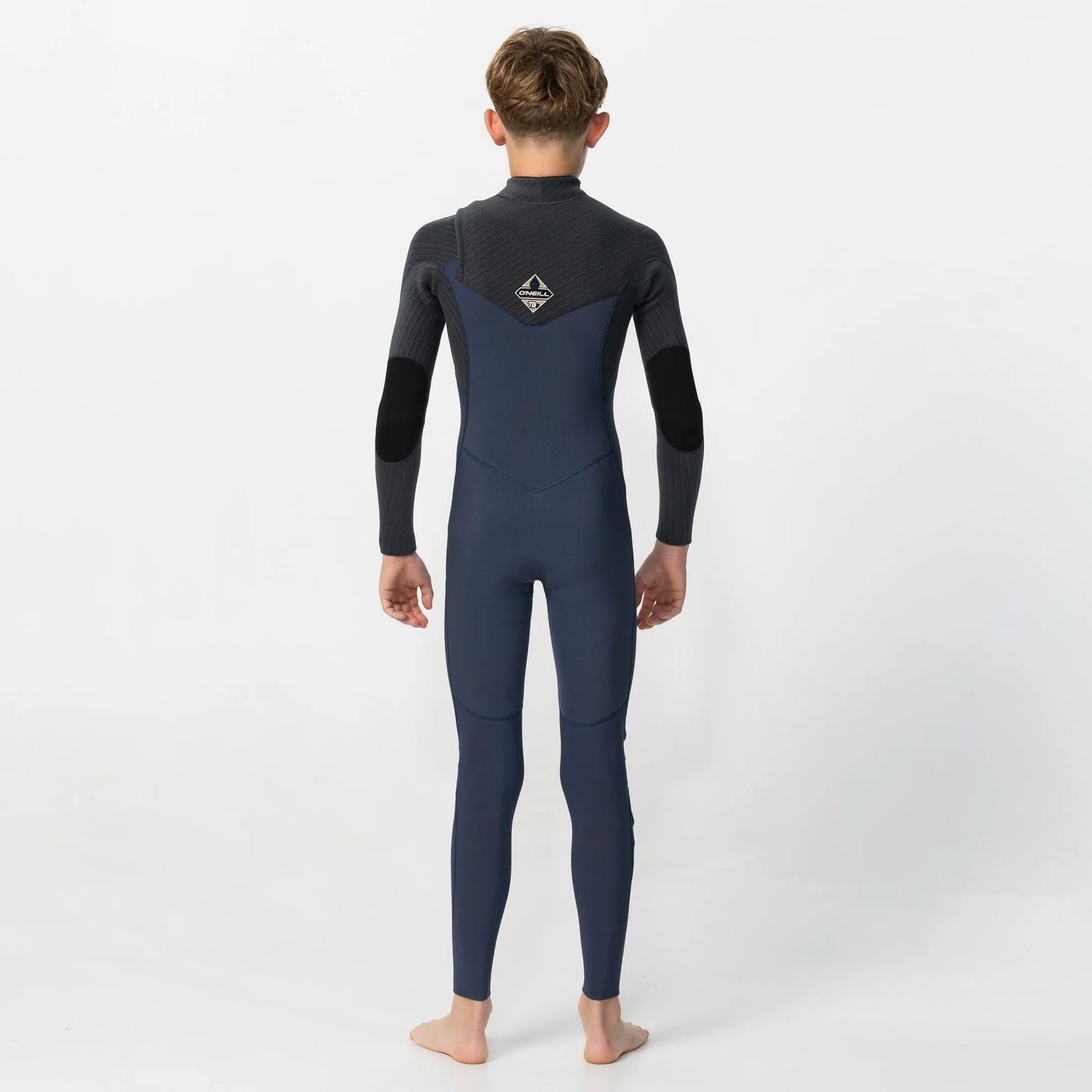 O'neill Kid's HyperFreak 3/2+ Steamer Chest Zip - Slate