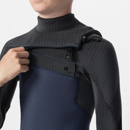 O'neill Kid's HyperFreak 3/2+ Steamer Chest Zip - Slate