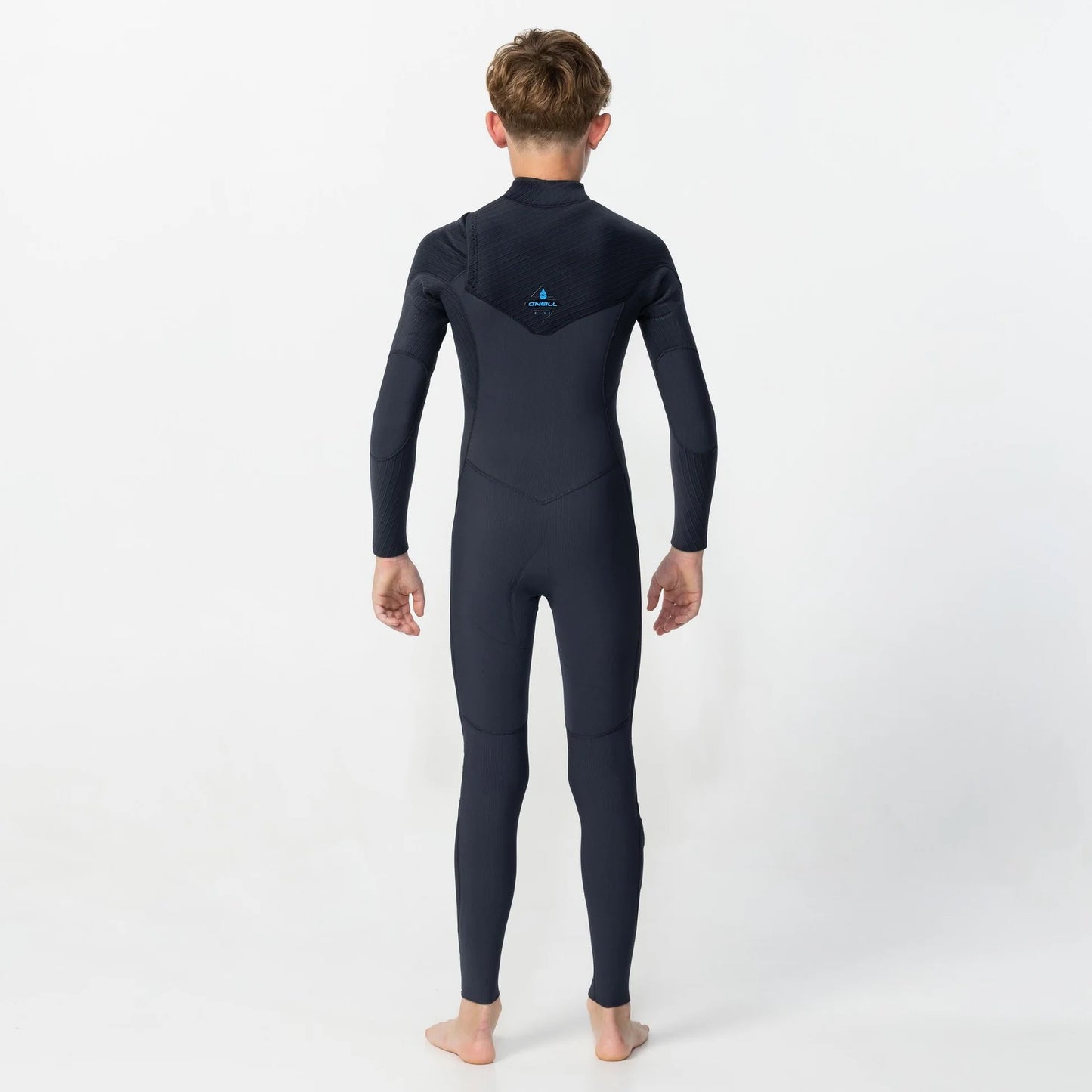 O'neill Kid's HyperFreak 4/3+ Steamer Chest Zip - Gunmetal