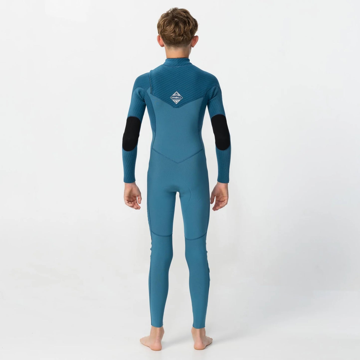 O'neill Kid's HyperFreak 4/3+ Steamer Chest Zip - Blue Haze