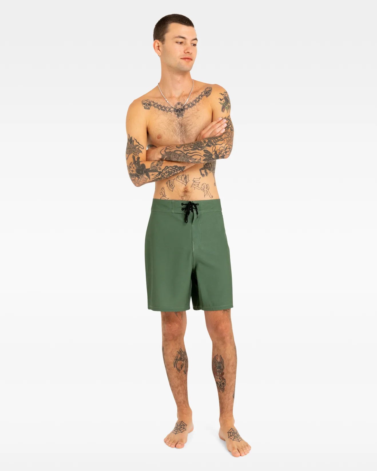 PHANTOM STAPLE BOARDSHORT - CYPRESS