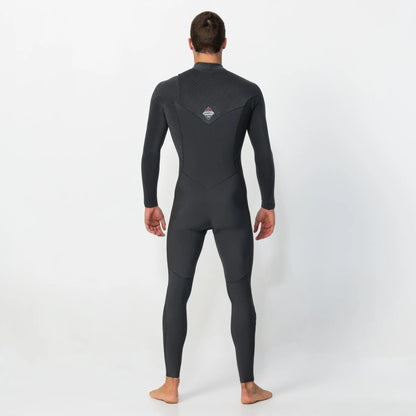 O'neill Men's HyperFire 3/2mm Steamer Chest Zip Wetsuit - Steel Grey