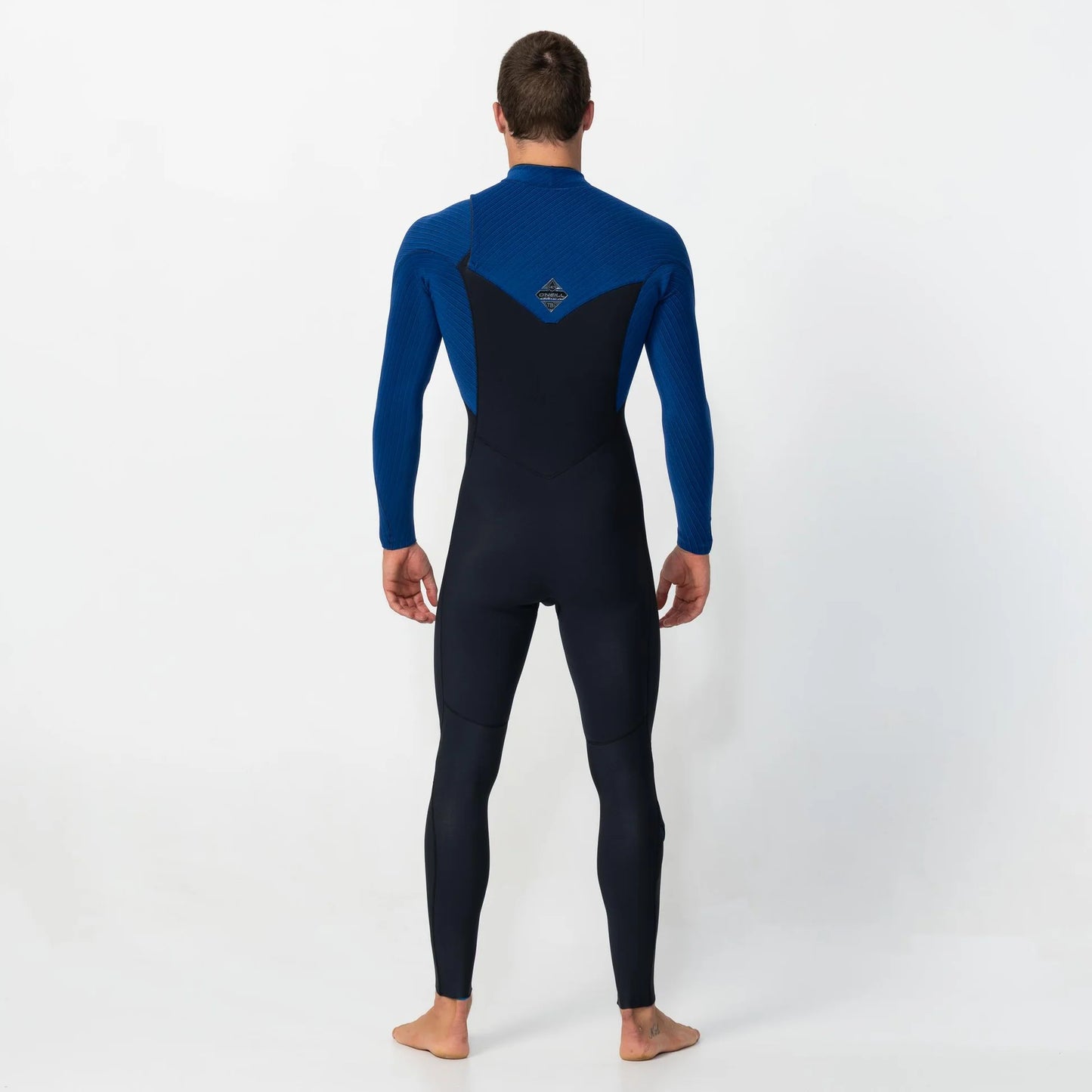 O'neill Men's HyperFreak 3/2+ Steamer Chest Zip - Twilight Blue