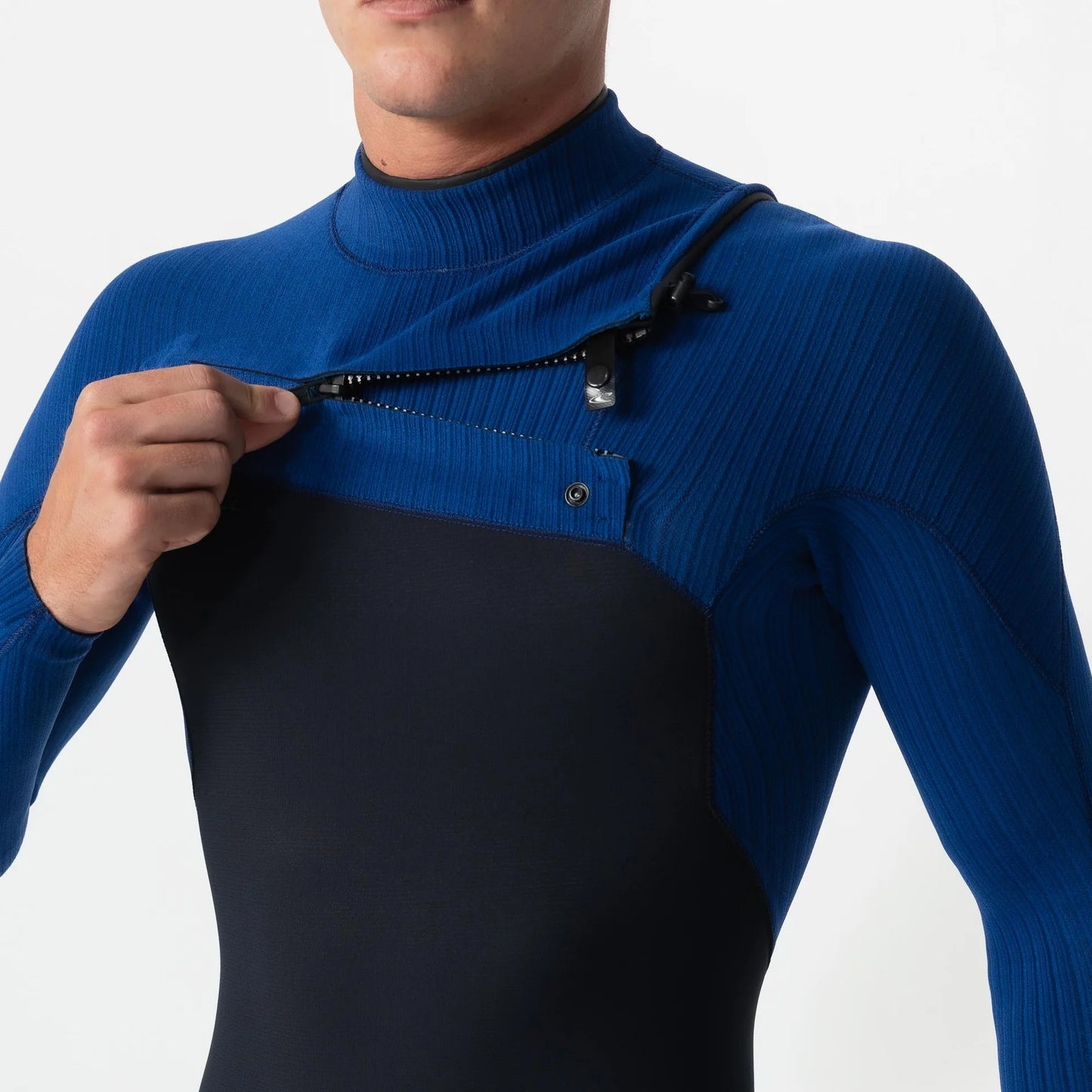 O'neill Men's HyperFreak 3/2+ Steamer Chest Zip - Twilight Blue