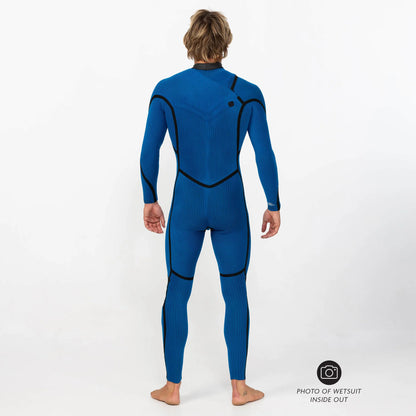 O'neill Men's Hyper-X Chest Zip Stitchless 3/2mm Full Suit - Black