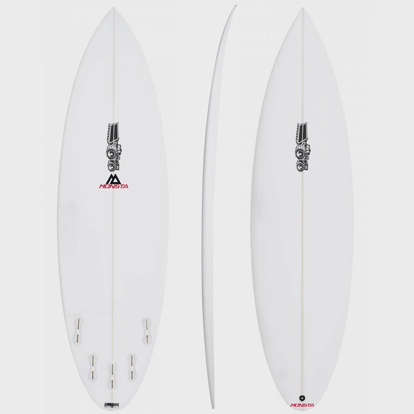 JS Monsta Round Tail (5 Fin) - Special