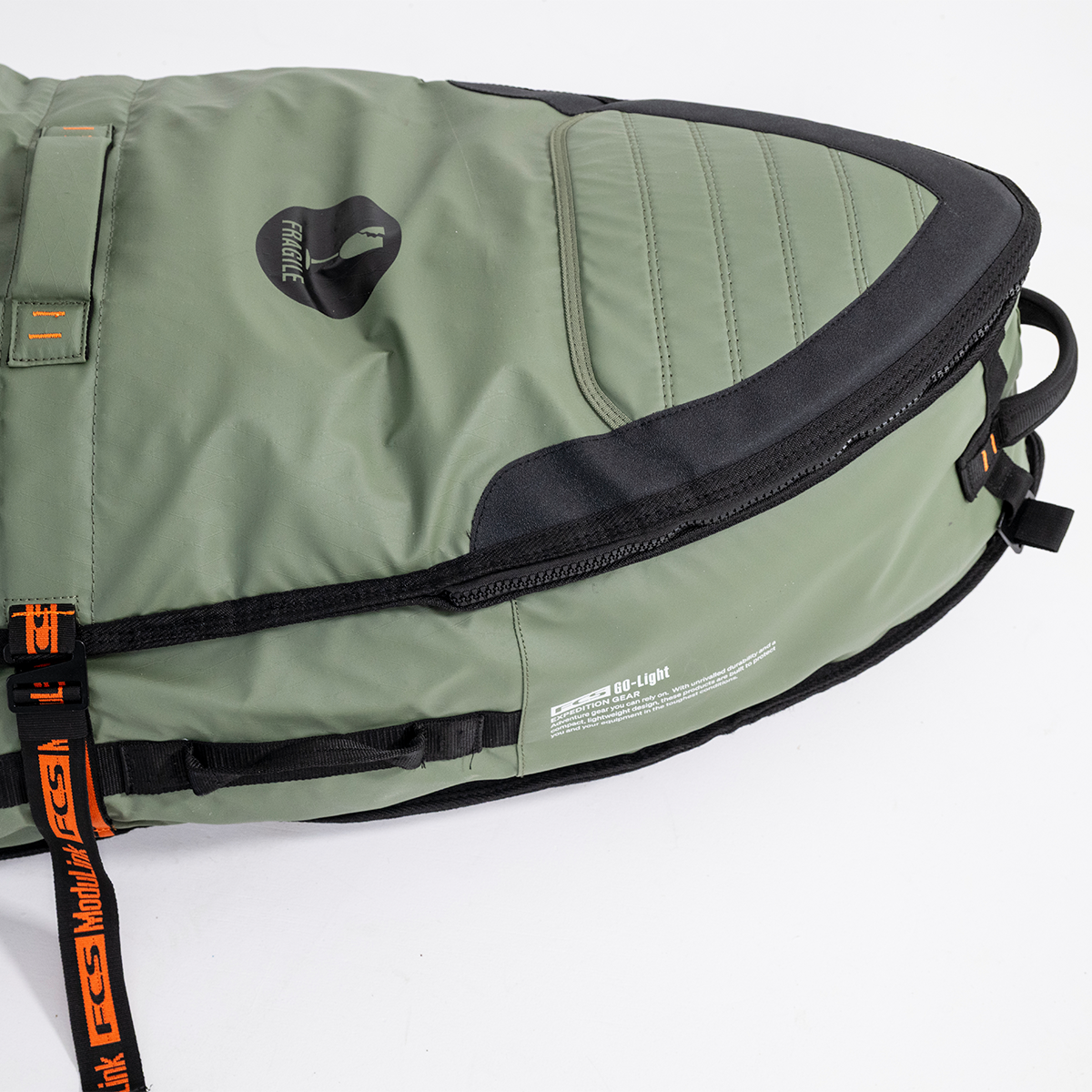 FCS Travel 3W Shortboard/Fish Wheelie Board Cover - Alpine