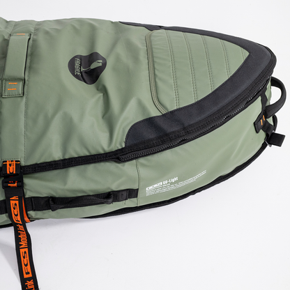 FCS Travel 3W Shortboard/Fish Wheelie Board Cover - Alpine