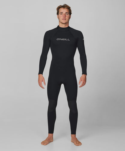 Reactor 3/2mm GBS Back Zip Steamer Wetsuit - Black