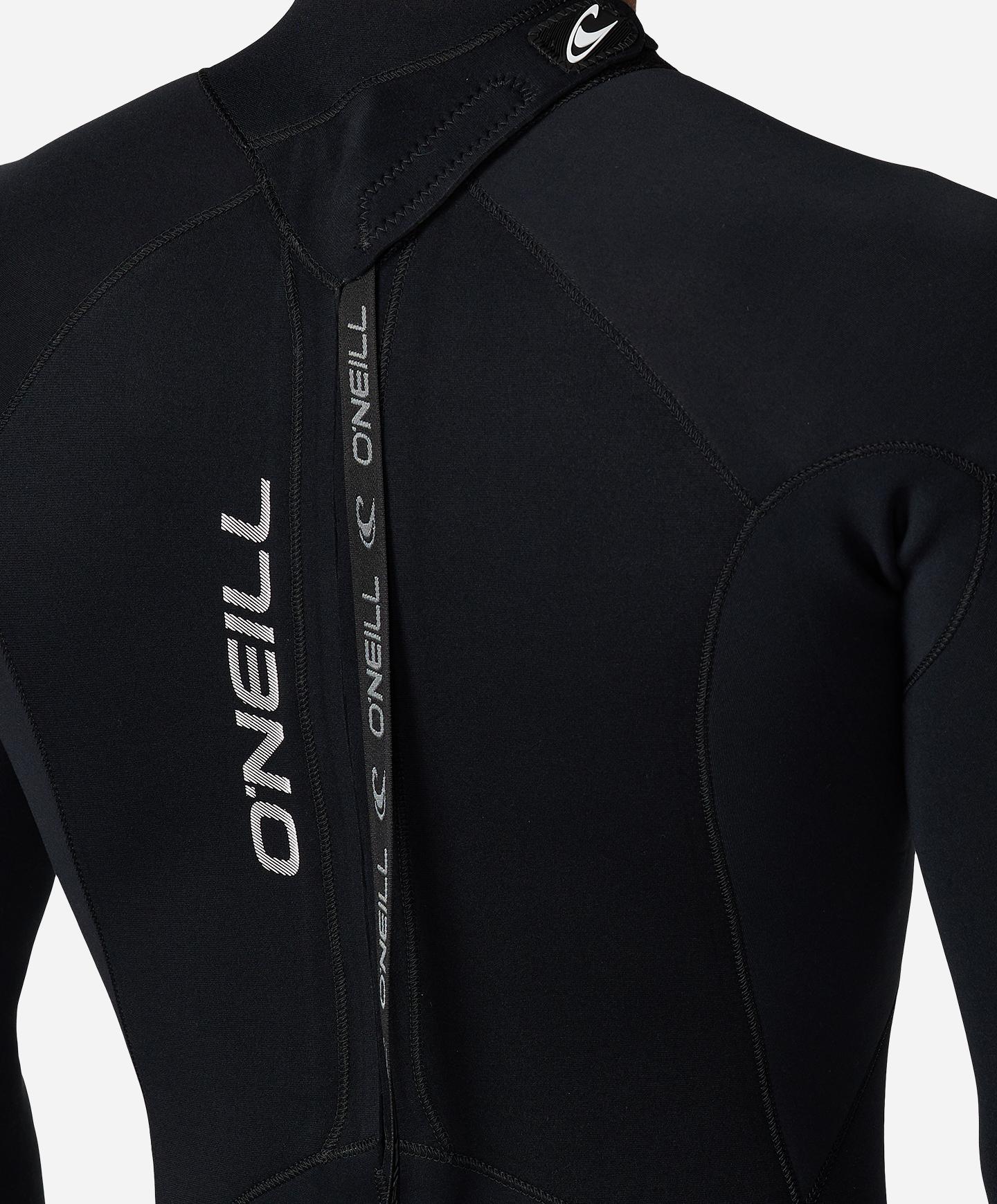 Reactor 3/2mm GBS Back Zip Steamer Wetsuit - Black