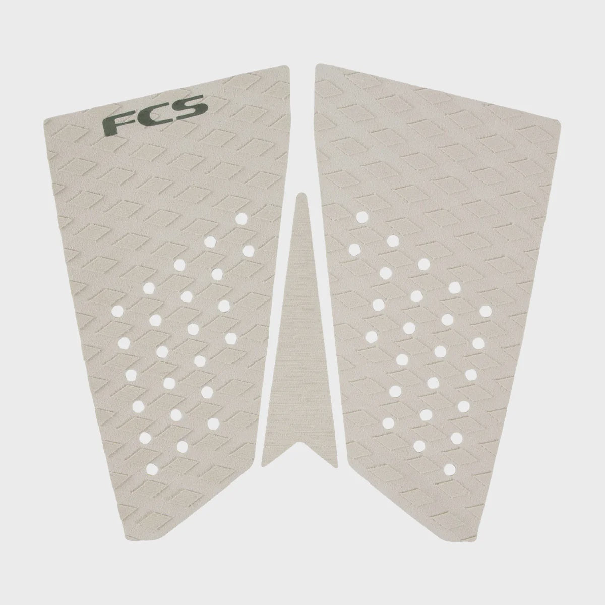 FCS T-3 Fish Eco Grip - Warm Grey/Alpine