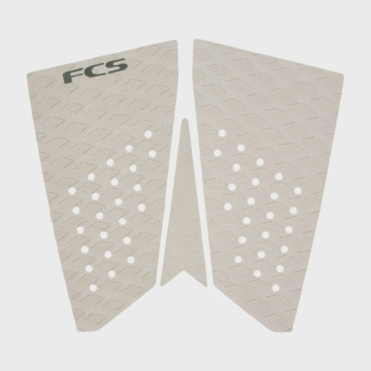 FCS T-3 Fish Eco Grip - Warm Grey/Alpine