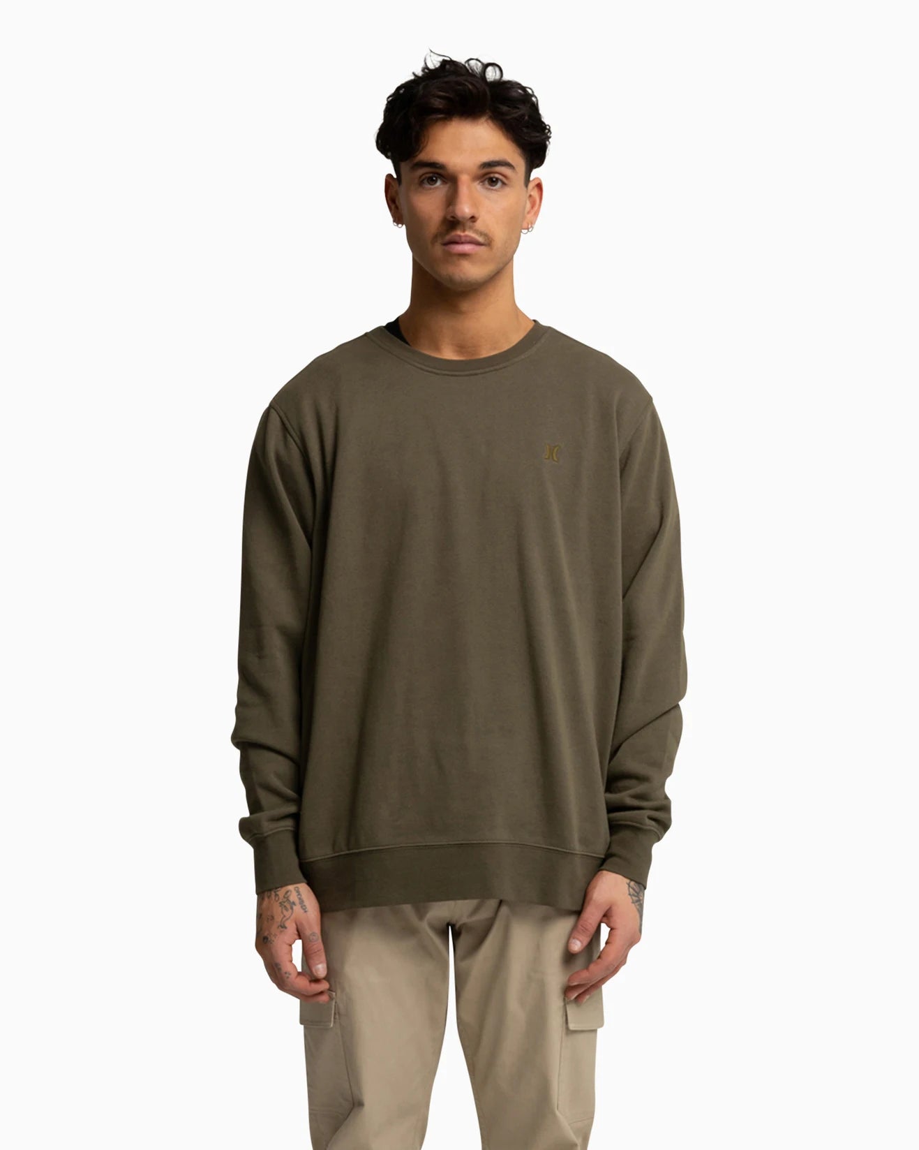Essentials Hurley Mens Crew - Kalamata