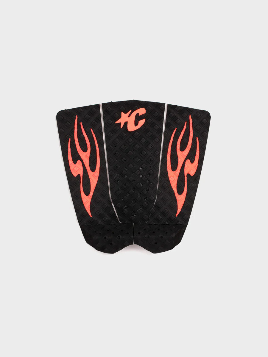 Grom Griffin Colapinto Lite Grip - Black Fluro Red Flames