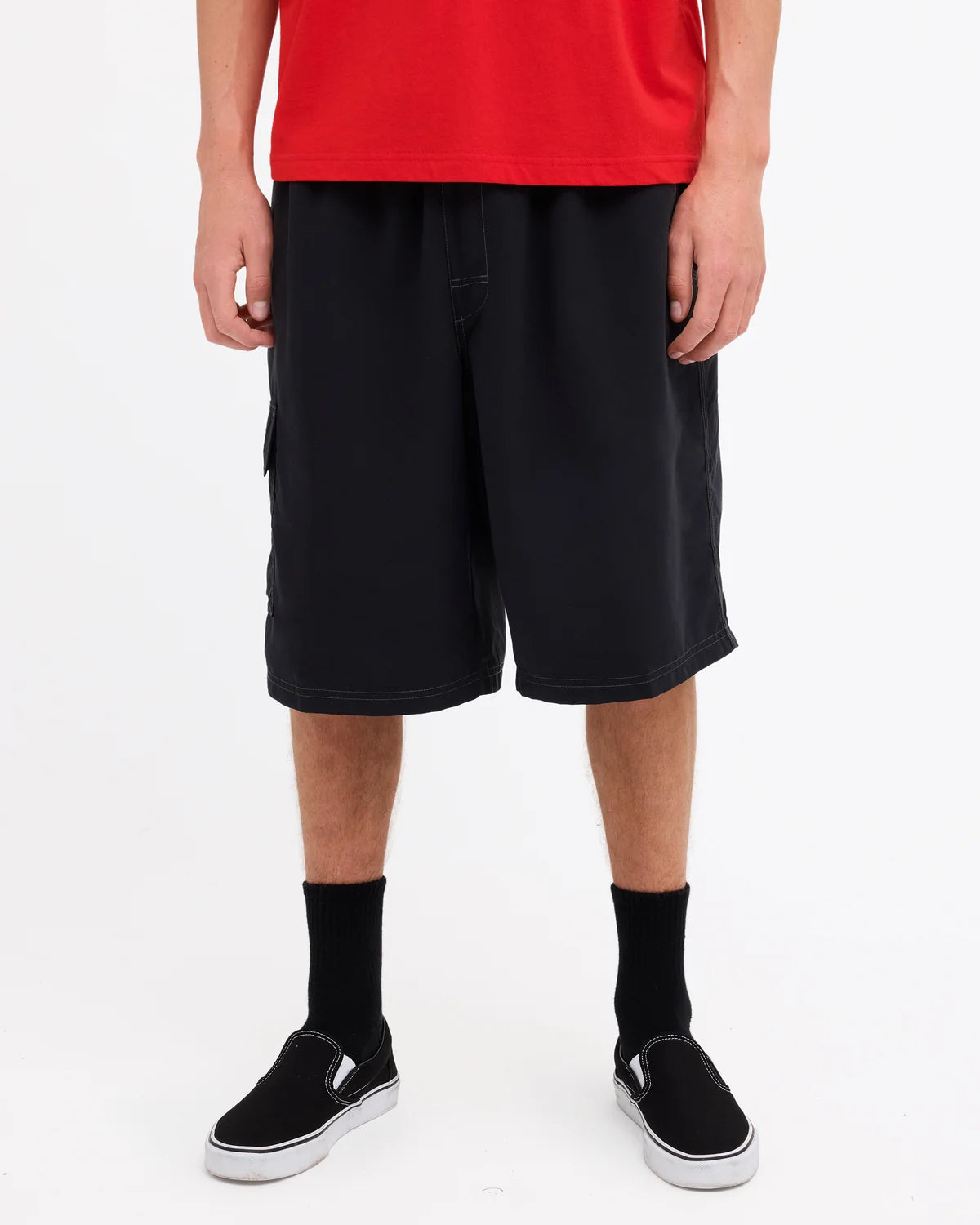 Billabong Mens Throw On 22" Shorts - Black