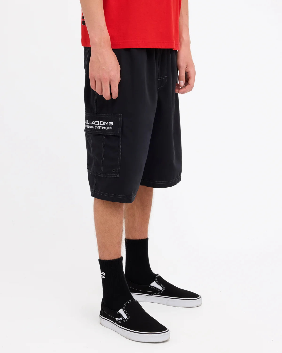 Billabong Mens Throw On 22" Shorts - Black