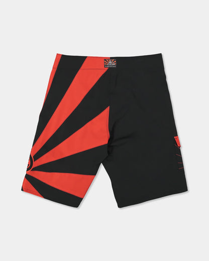Billabong Mens A.I. Rising Sun Pro 22" Boardshort - Black Red