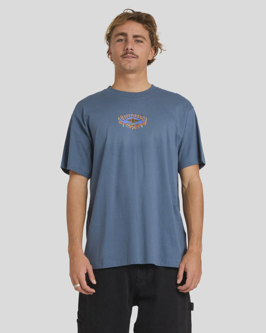 Billabong Mens Aussie Pill T-Shirt - North Sea
