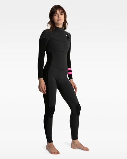 Women's Plus 3/2mm Wetsuit Steamer - Black/Graphite