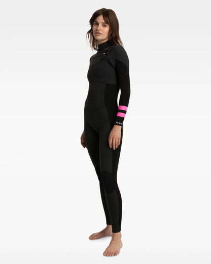 Women's Plus 3/2mm Wetsuit Steamer - Black/Graphite