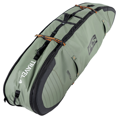 FCS Travel 4 Shortboard/Fish Board Cover - Alpine
