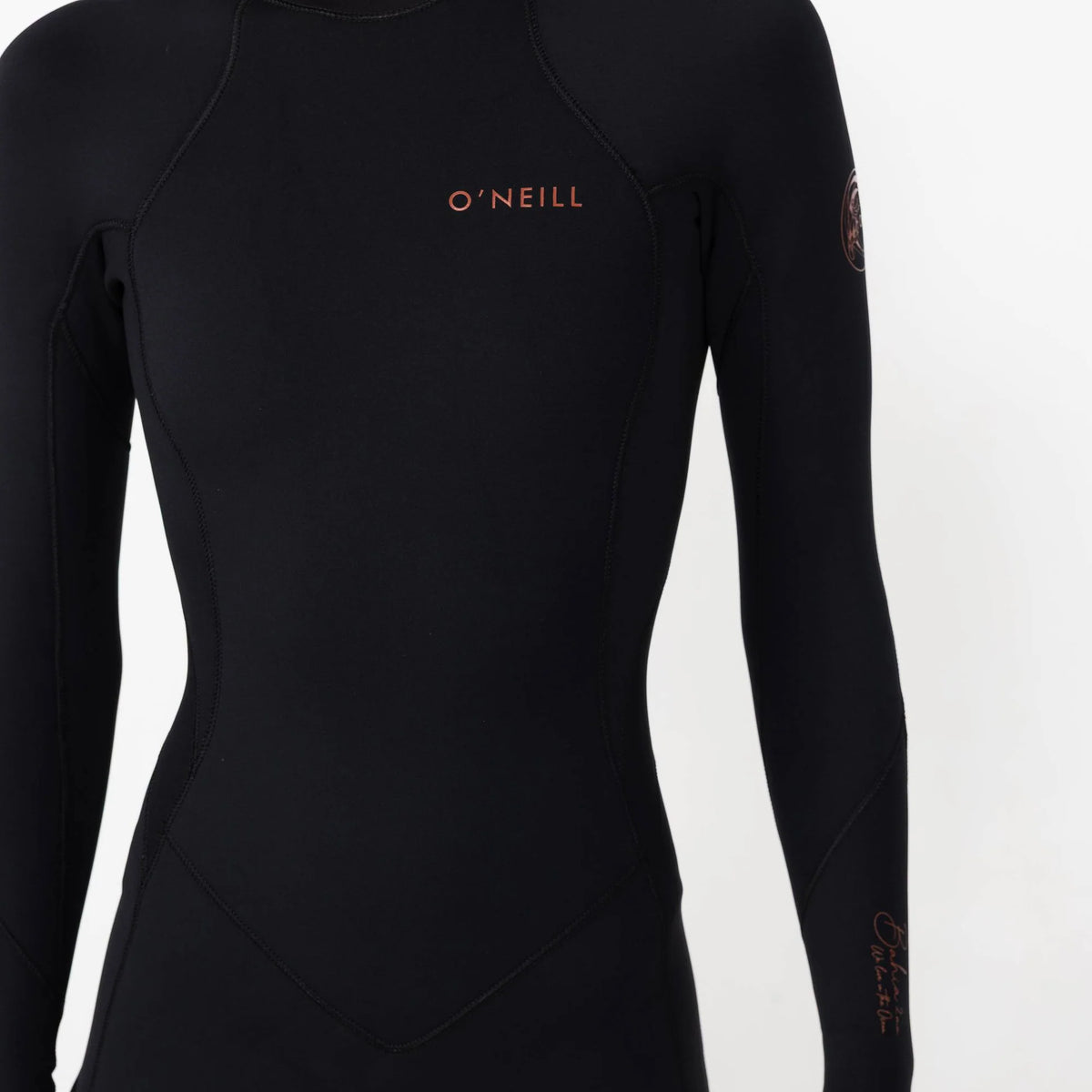 O'neill Women's Bahia GBS 2mm Long Sleeve Boyleg Back Zip Spring Suit - Black