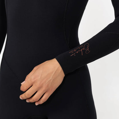 O'neill Women's Bahia GBS 2mm Long Sleeve Boyleg Back Zip Spring Suit - Black