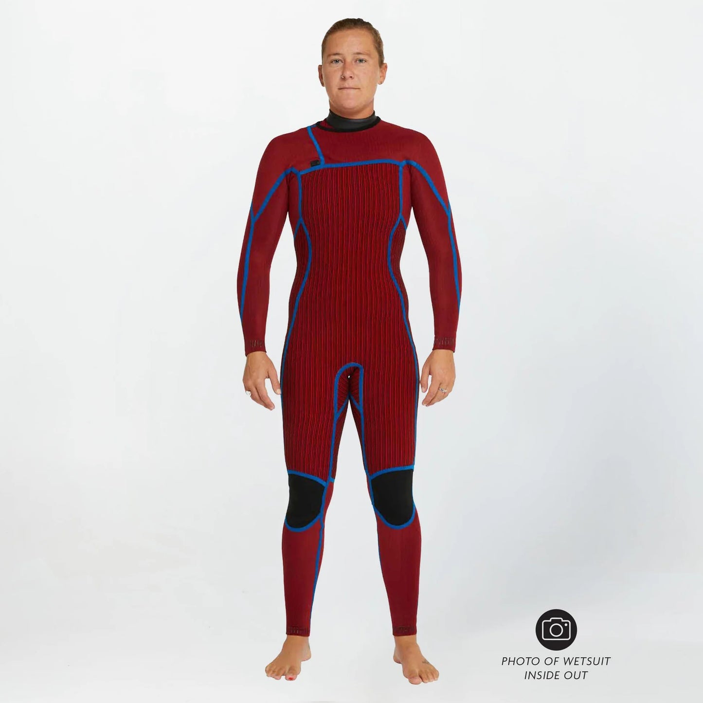 O'neill Women's HyperFire 3/2mm Steamer Chest Zip Wetsuit - Black
