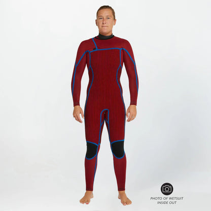 O'neill Women's HyperFire 3/2mm Steamer Chest Zip Wetsuit - Black