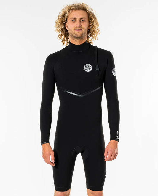 E Bomb Zip Free 2mm Long Sleeve Spring Suit - Black