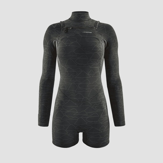 WOMEN'S R1 LITE YULEX FZ L/S SPRING - BLACK